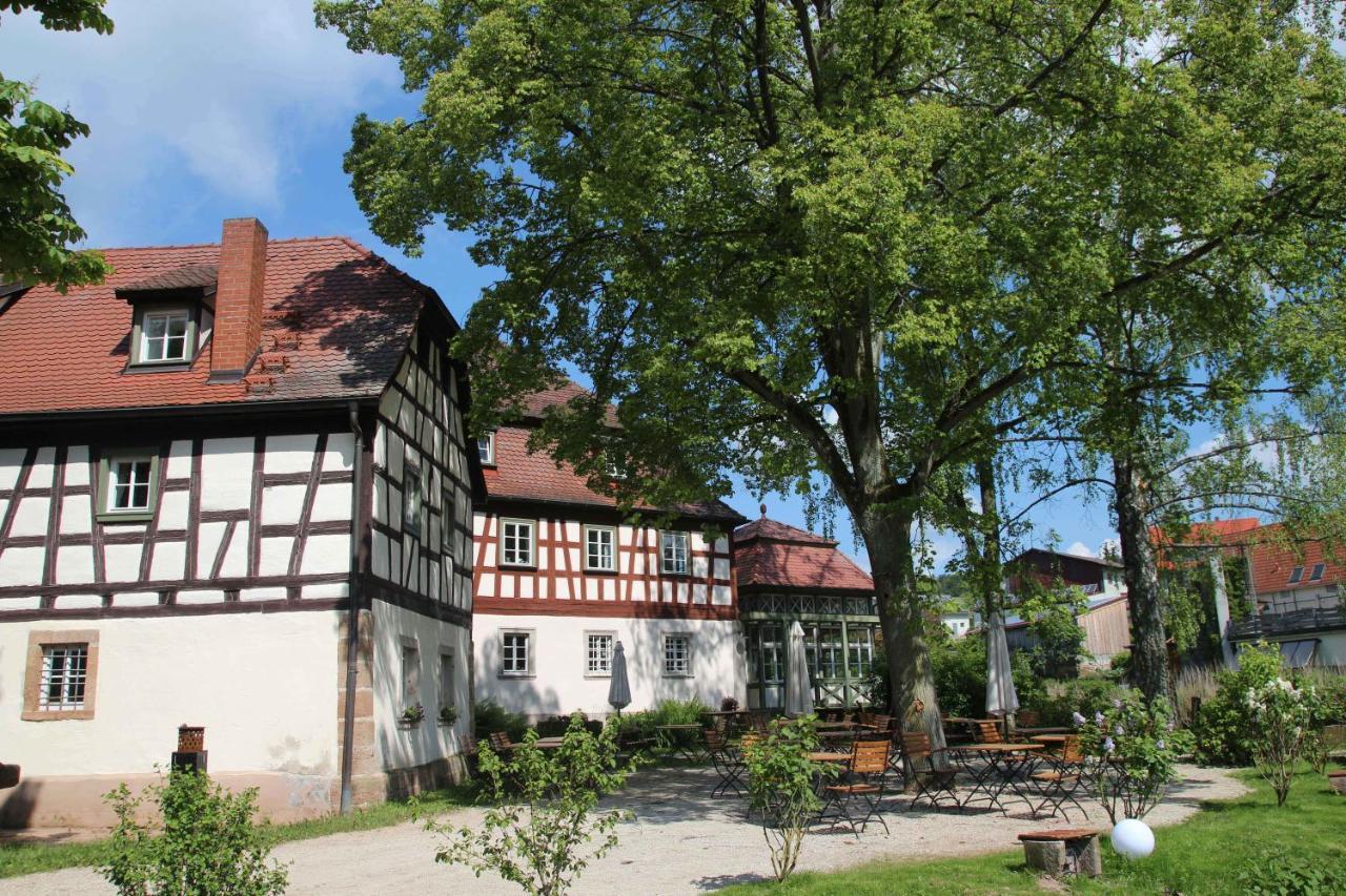 Gutshof Andres Hotel Kirchlauter Exterior foto